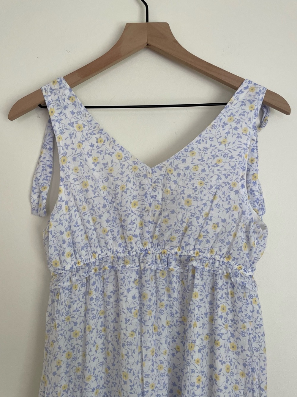 By The River Anthropology Floral Tiered Midi Dress - Picture 3 of 7